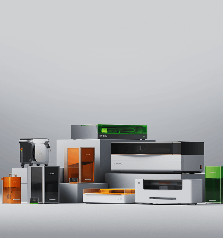 xTool 产品对比主视觉